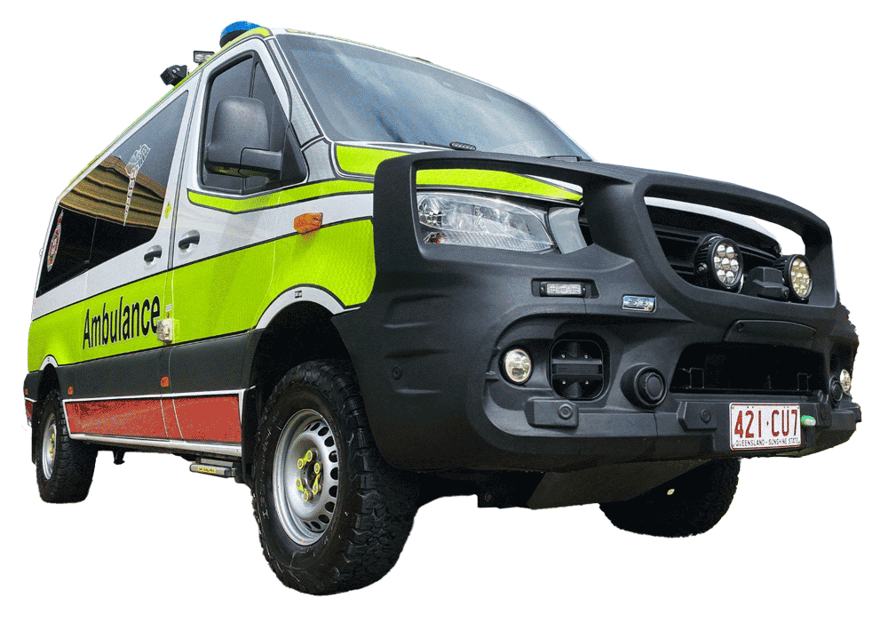 Professional Mobile Fleet Detailing for Ambulance in Brisbane