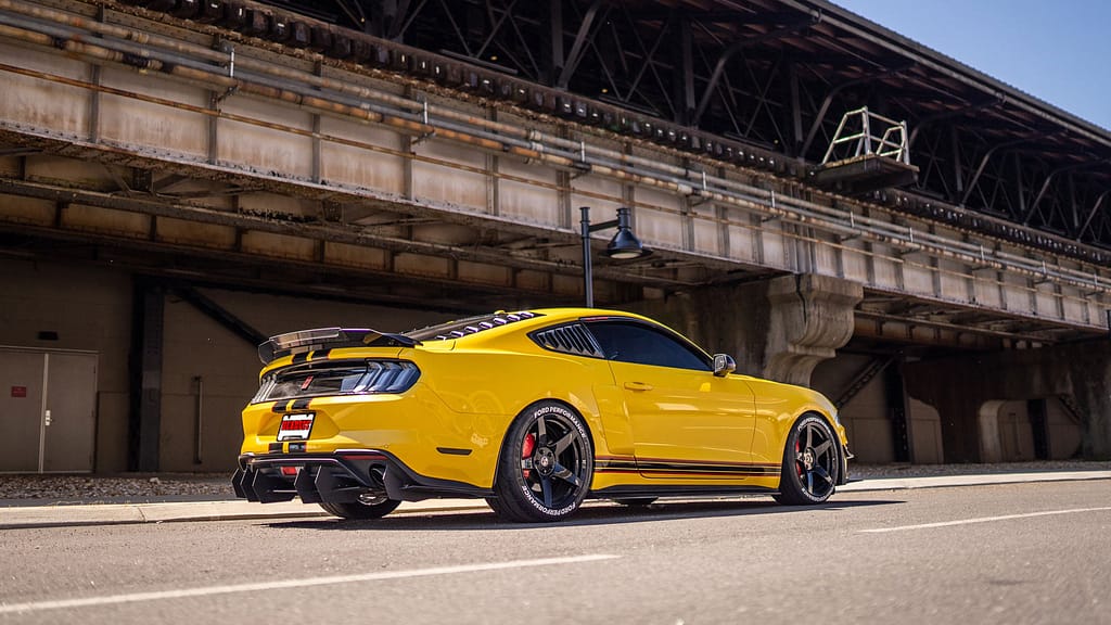 Deadset Detailing - Mobile Detailing - Yellow Mustang hero
