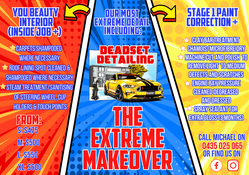 Extreme Makeover - Pre-Sale Detail by Deadset Detailing - 5 star mobile detail service from Brisbane to Gold Coast