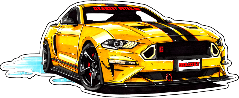 Logo - Deadset Detailing - 5 Star Professional Mobile Detailing Service for private and fleet/commercial vehicles of all types in Brisbane, Queensland.