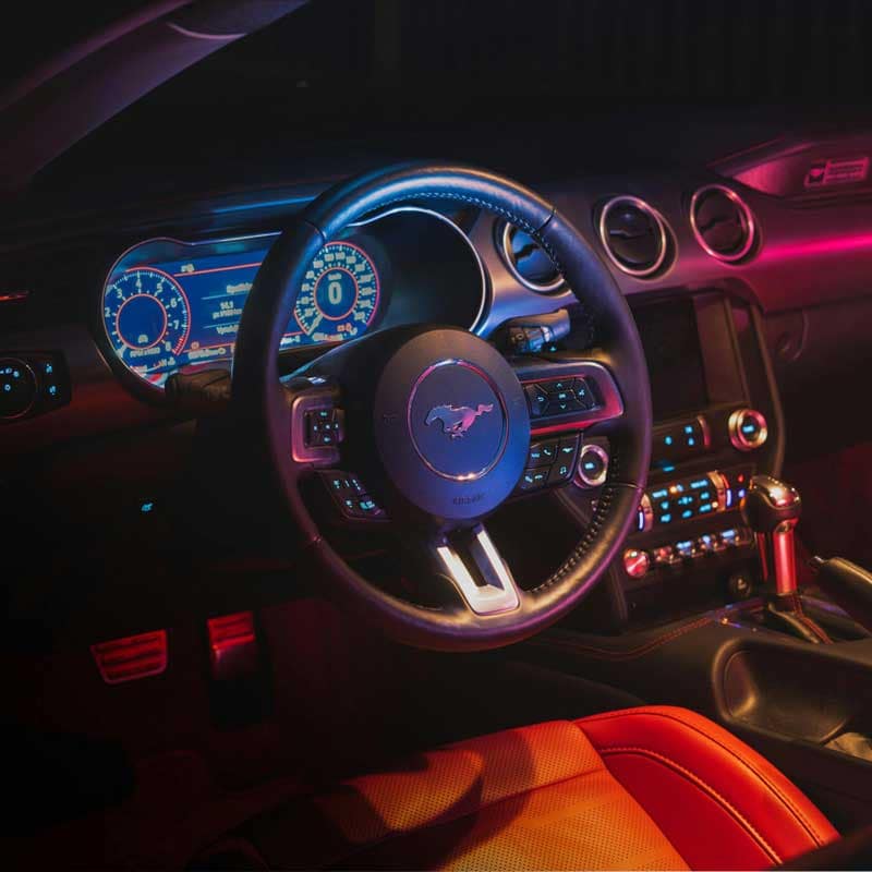 Deadset Detailing - mobile detailing | mustang interior 1:1 photo